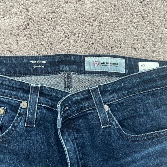 AG THE PRIMA cigarette leg jeans size 30R - Picture 3 of 8